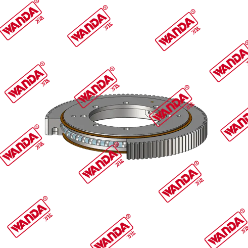 Do you know how a four-point contact slewing ring can achieve high-load precision rotation?