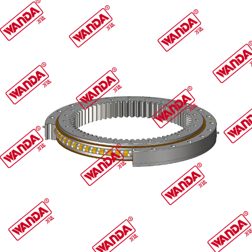 Why is Four-point contact slewing ring with internal gear so critical in heavy machinery?
